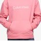 Calvin Klein Masculino Relaxed Fit Standard Logo Terry Hoodie Rosa Tamanho Médio