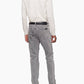 Calça Jeans Calvin Klein Masculina Slim Straight Fit Stretch Cinza Tamanho 32X32