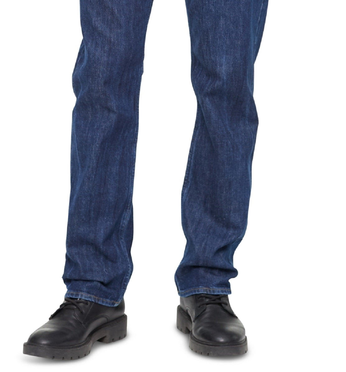 Calça Jeans Calvin Klein Masculina Straight Fit Stretch Azul Tamanho 31X30