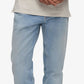 Calça Jeans Masculina Calvin Klein Slim Straight Fit Stretch Azul Tamanho 34X30