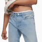 Calça Jeans Masculina Calvin Klein Slim Straight Fit Stretch Azul Tamanho 31X32