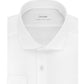 Camisa social Calvin Klein masculina slim fit, elástica, sem passar, branca, tamanho 16x32x33