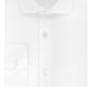 Camisa social Calvin Klein masculina slim fit, elástica, sem passar, branca, tamanho 16x32x33