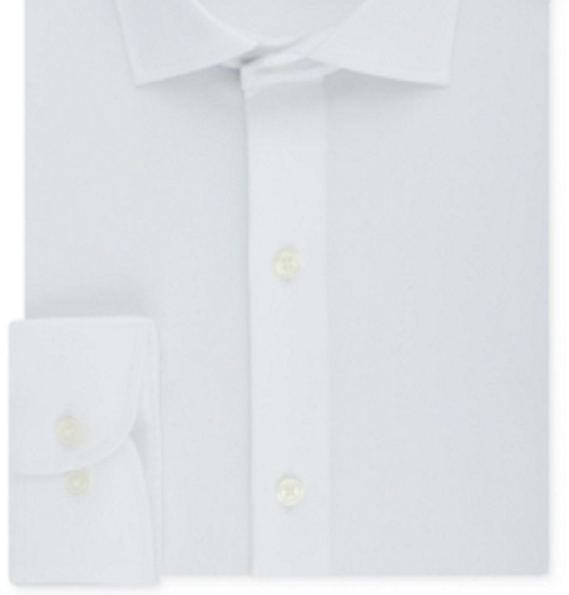 Camisa social masculina Tommy Hilfiger Classic Regular Fit, sem passar, elástica, tamanho 17x32-33, branca