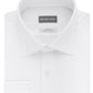 Camisa social masculina Michael Kors Slim Fit Airsoft Performance sem passar a ferro, branca, tamanho 16,5 x 34 x 35