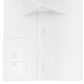 Camisa social masculina Michael Kors Slim Fit Airsoft Performance sem passar a ferro, branca, tamanho 16,5 x 34 x 35