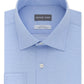 Camisa social masculina Michael Kors Slim Fit Airsoft Performance sem passar a ferro, azul, tamanho 17 x 34 x 35