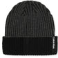 Conjunto de chapéu e luvas de pescador Calvin Klein masculino, com nervuras duplas, preto, tamanho regular