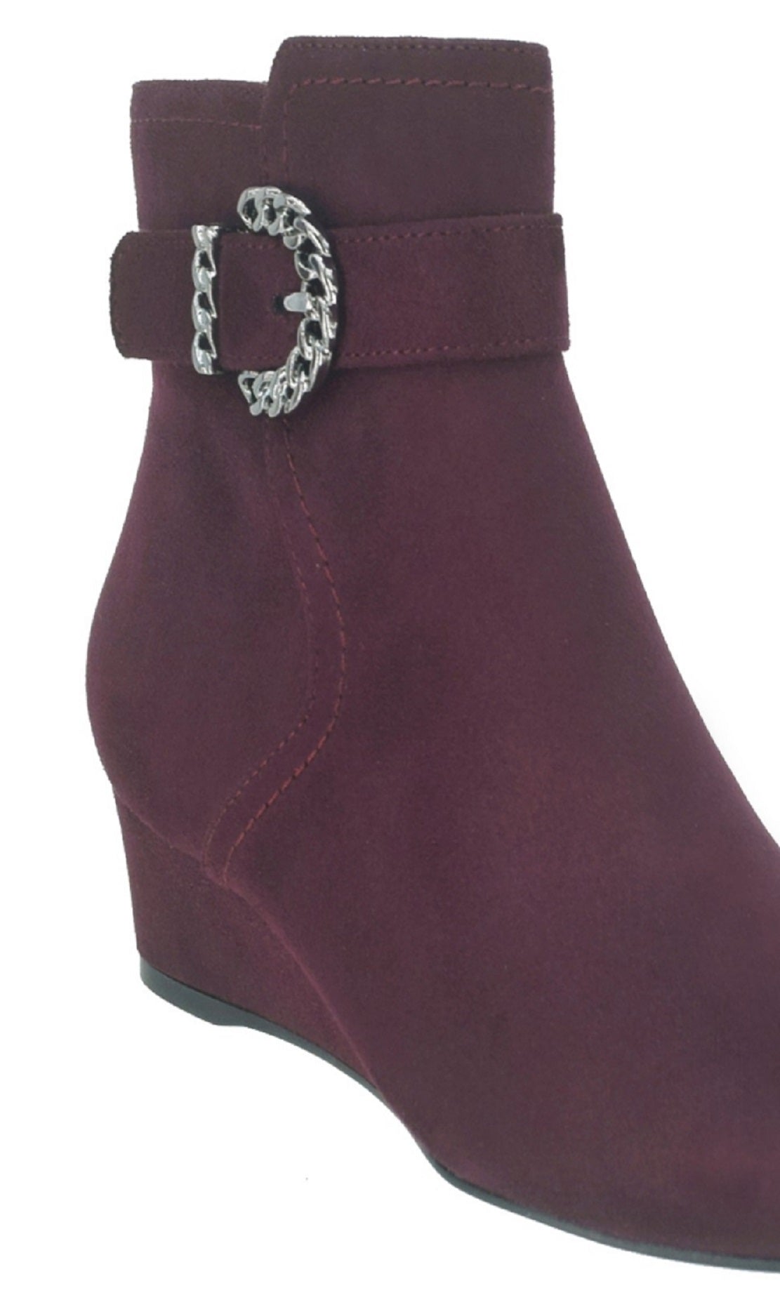 Bota feminina Impo Wide Wedge, roxa, tamanho 8 M