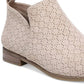 Bota feminina Dr. Scholl's Rate Ankle Bootie marrom tamanho 8,5 M