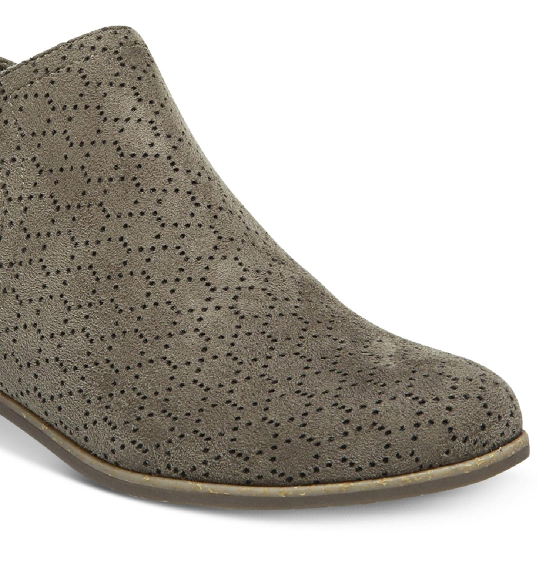 Bota feminina Dr. Scholl's Rate perfurada verde tamanho 6,5 M