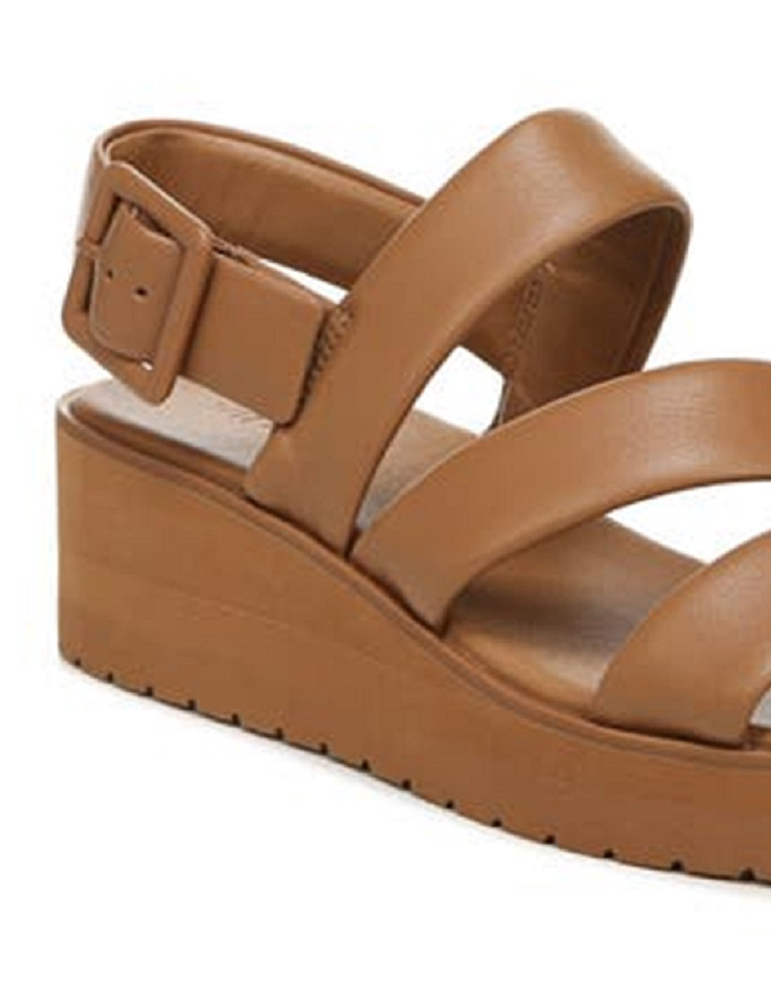 Sandália plataforma feminina Vince Camuto Skylar marrom tamanho 8,5 M