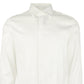 Camisa smoking masculina Hugo Boss Myron Sharp Fit, branca, tamanho 16,5