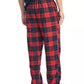 Conjunto de 2 peças de camiseta lisa clássica e calça de pijama de flanela xadrez masculina Nautica, tamanho azul médio