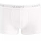 Cuecas íntimas Alfani Men's Intimates, pacote com 5, elásticas, com bolso duplo, brancas, tamanho pequeno