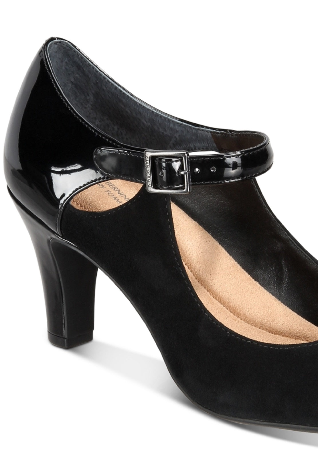 Giani Bernini Velmah Memory Foam Mary Jane Feminino Preto Tamanho 9,5M