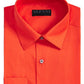 Camisa social masculina Alfani Slim Fit Officewear com botões laranja tamanho M