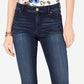 Calça jeans feminina cropped elástica da INC International Concepts, azul, tamanho 12