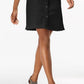 Vestido-camisa sem mangas jeans desfiado feminino Style &amp; Co, preto, tamanho 16, pequeno