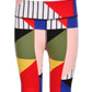 Legging ID Ideology Big Girl's Colorblocked Cintura Alta Tamanho Grande Preta