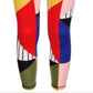 Legging ID Ideology Big Girl's Colorblocked Cintura Alta Tamanho Grande Preta