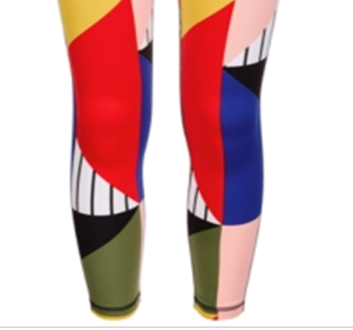 Legging ID Ideology Big Girl's Colorblocked Cintura Alta Tamanho Grande Preta