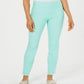 Calça feminina Charter Club Cambridge Skinny Tummy Control Azul Tamanho 8