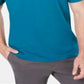 Camisa polo masculina Tasso Elba Classic Fit manga curta azul tamanho pequeno