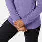 Karen Scott Suéter Feminino Gola Alta Roxo Tamanho Grande