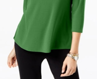Túnica Alfani Feminina com Detalhe de Fivela Verde Tamanho Pequeno