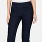 Calça jeans feminina Charter Club Cambridge Pull On Slim Fit Azul Tamanho 14