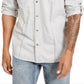 Camisa utilitária texturizada masculina INC International Concepts, cinza, tamanho pequeno