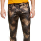 Calça jeans skinny masculina INC International Concepts com tinta spray, preta, tamanho 40x30