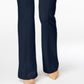 Calça Bootcut Feminina Cintura Alta INC International Concepts Azul Tamanho 16
