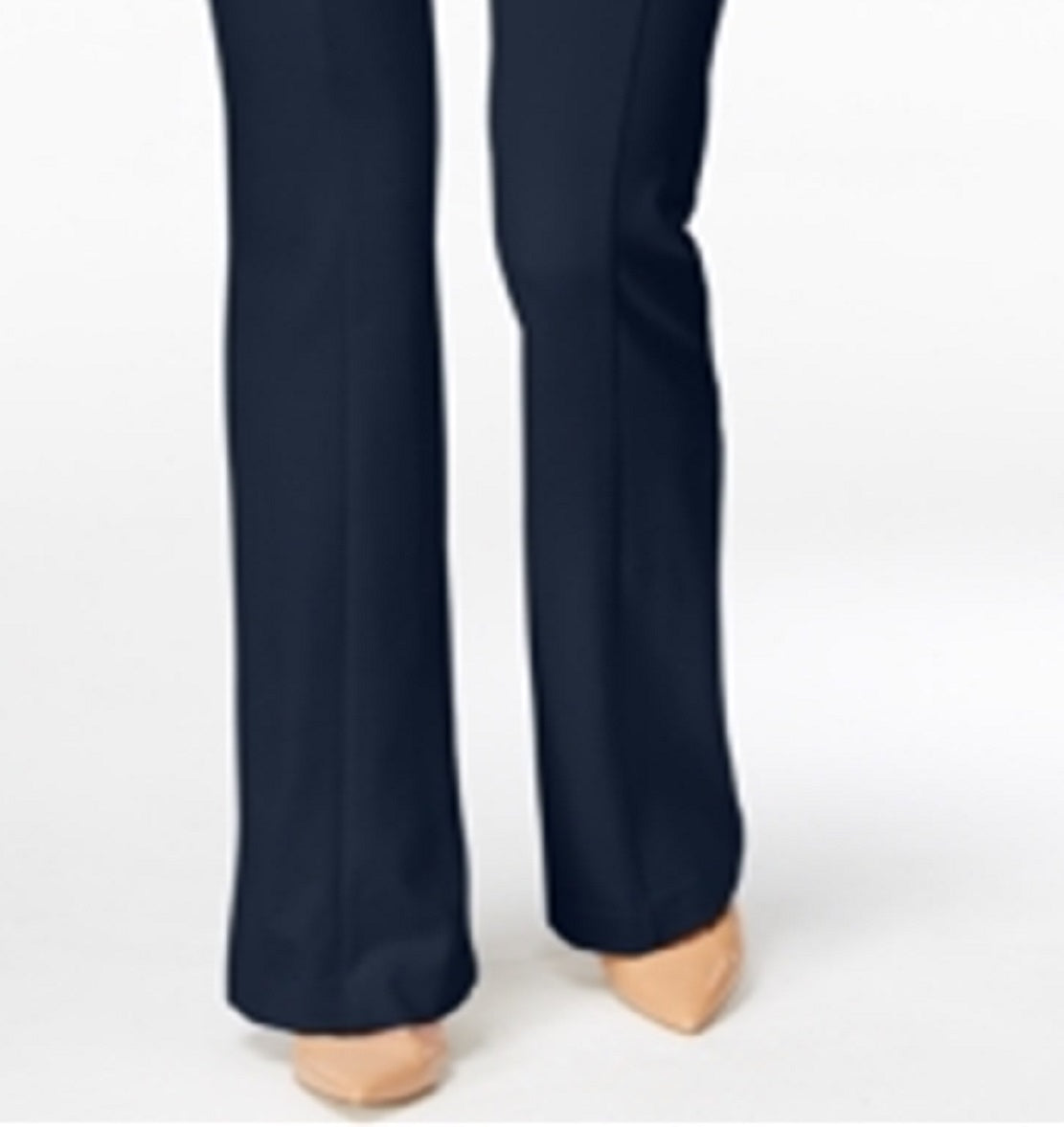Calça Bootcut Feminina Cintura Alta INC International Concepts Azul Tamanho 16