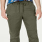 Calça de corrida articulada masculina American Rag, verde, tamanho grande