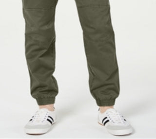 Calça de corrida articulada masculina American Rag, verde, tamanho grande