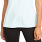 Camiseta regata feminina para corrida e ioga Ideology, azul, tamanho X-S