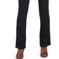 Jeans feminino estilo &amp; co com bolso brilhante e corte bootcut, azul, tamanho 8, pequeno