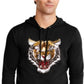 Suéter com capuz Rawr masculino da INC International Concepts, preto, tamanho grande