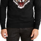 Suéter com capuz Rawr masculino da INC International Concepts, preto, tamanho grande