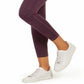 Leggings atléticas femininas Ideology Floral Pull On Roxo Tamanho Médio