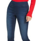 Calças jegging jeans femininas da INC International Concepts, azul, tamanho 0