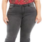 Jeans feminino Plus Power Sculpt Bootcut da Style &amp; Co, preto, tamanho 22W