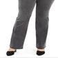 Jeans feminino Plus Power Sculpt Bootcut da Style &amp; Co, preto, tamanho 22W