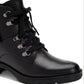 Giani Bernini Bota feminina de couro Naomii Lug preto tamanho 9 M