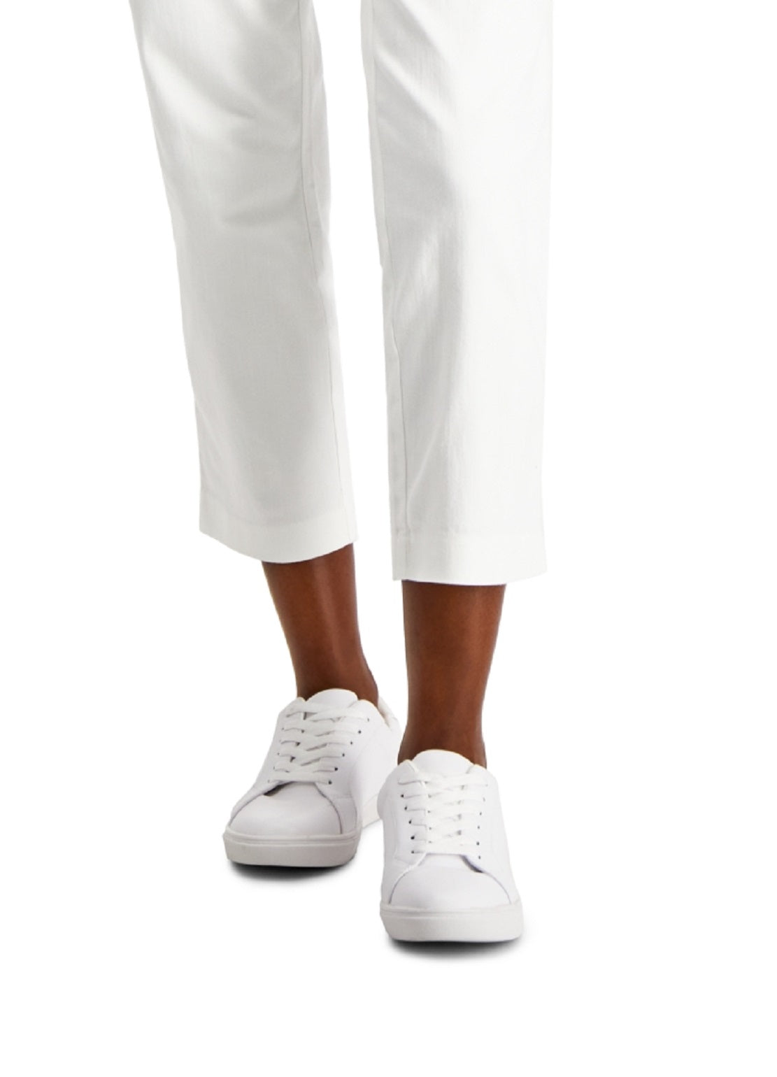 Calça curta feminina Charter Club Chelsea Stretch Twill, branca, tamanho 2, pequena