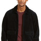 Jaqueta bomber masculina Sun + Stone Hazel para clima frio, preta, tamanho médio