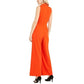Macacão feminino Alfani com gola falsa, vermelho, tamanho X-S