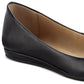 Sapatos baixos Eliana femininos Sun + Stone, pretos, tamanho 9 M